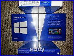 Microsoft Windows 8.1 Pro, Full, SKU FQC-06913, Sealed Retail Package, 32-bit, 64-bit