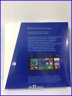 Microsoft Windows 8.1 Pro Full Version 32/64-bit FQC-06913 Brand New