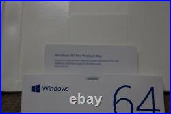 Microsoft Windows 8.1 Pro, Professional, Full UK Retail box, 32 & 64 bit DVD's