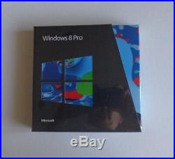 Microsoft Windows 8 Pro Full/ Upgrade Version 64/32 (unopened Factory Sealed)