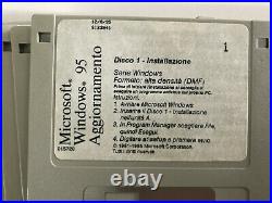 Microsoft Windows 95 Floppy + Office Professional Floppy Kit Vintage