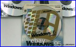 Microsoft Windows 95 Operating System CD Manual Product Key Upgrade + Boot LOT 6