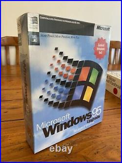 Microsoft Windows 95 Retail Upgrade Box 3.5 (Sealed) Big Box