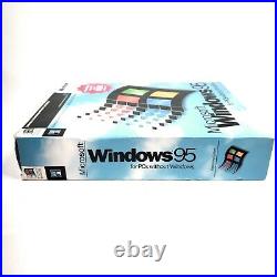 Microsoft Windows 95 for PCs Without Windows 3.5, All Original Discs and Manuals