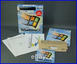 Microsoft Windows 98 New Version Operating System Win 98 CD Prodcut Key Manual