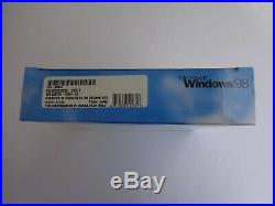 Microsoft Windows 98 SE (New! Factory sealed retail box)