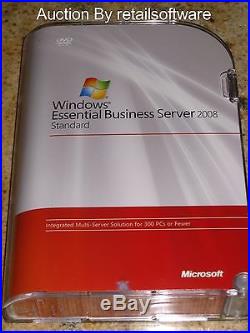 Microsoft Windows Essential Business Server 2008 Standard, Sealed, PN 6XA-00137