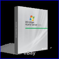 Microsoft Windows Home Server 2011 64-bit 1 Server, 10 CLT OEM Brand New