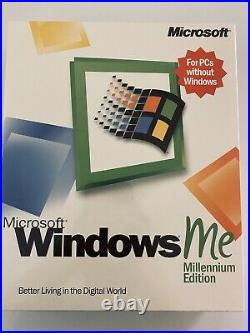 Microsoft Windows Me Full Version Ms Win Millennium =new Retail Box=