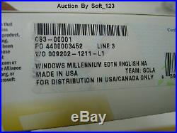 Microsoft Windows Me Millennium Edition Full Operating System Ms Win Retail Box