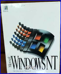 Microsoft Windows NT Operating System Version 3.1, July 1993 Sealed New