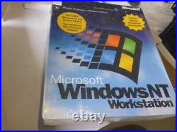 Microsoft Windows NT Workstation 4.0 on CD Full Version Factory Sealed Rare