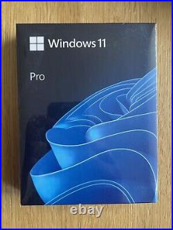 Microsoft Windows Pro 11 USB & Product Key Card Brand New Sealed