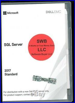 Microsoft Windows SQL Server 2017 Standard