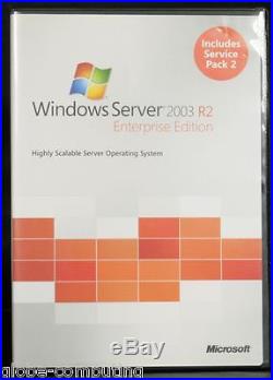 Microsoft Windows Server 2003 R2 Enterprise Edition inc 25 CALs