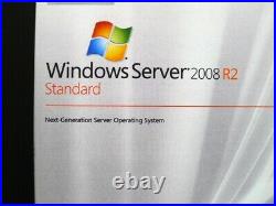 Microsoft Windows Server 2008 R2 Standard 5 CAL 64-bit P73-04754 BOXED DVD