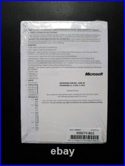 Microsoft Windows Server 2008 R2 Standard DVD 589275-B22 (BRAND NEW) HP ROK