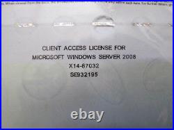 Microsoft Windows Server 2008 Remote Desktop Services RDS Terminal R1/R2 5 CAL
