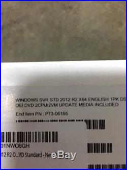 Microsoft Windows Server 2012 R2 Std X64 P73-06165 Update Media 03/2016