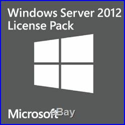 Microsoft Windows Server 2012 Remote Desktop Services RDS 50 Device CAL