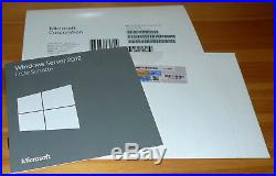 Microsoft Windows Server 2012 Standard Vollversion DSP OEM inkl. DVD + COA