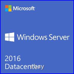 Microsoft Windows Server 2016 Datacenter with 5 CAL COA CERTIFICATE & MS USB