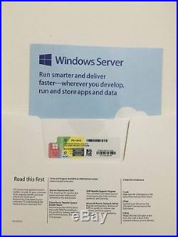 Microsoft Windows Server 2016 Standard 64Bit English OEM DVD 16 Core