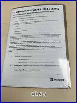 Microsoft Windows Server 2016 standard 16 core licence