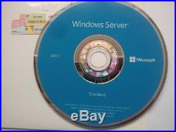 Microsoft Windows Server 2019 STD 64/16C DVD/COA P73-07788 + 50 RDS USER CALs