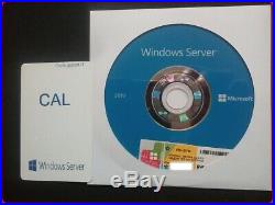 Microsoft Windows Server 2019 Standard + 50 CLIENT ACCESS USER CALs (DVD & COA)