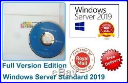 Microsoft Windows Server 2019 Standard 64BIT 2CPU 16CS 2VMs + RDS (50) USER CALs