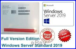 Microsoft Windows Server 2019 Standard 64BIT 2CPU 16CS 2VMs + RDS (50) USER CALs