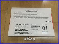 Microsoft Windows Server Enterprise 2008 R2 Bit/64 1pk DSP OEM 25 CALs (PC)