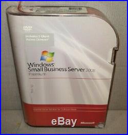 Microsoft Windows Small Business Server 2008 Premium, 5 CAL, T75-02411
