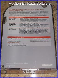 Microsoft Windows Web Server 2008 32-/64-bit, Sealed Retail Box, PN LWA-00724