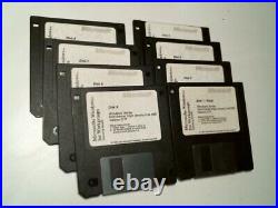 Microsoft Windows Workgroups Operating Systems Version 3.11 3.5 floppy disks