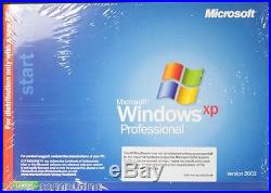 Microsoft Windows XP Pro Professional Edition E85-04767 Genuine COA & Disc