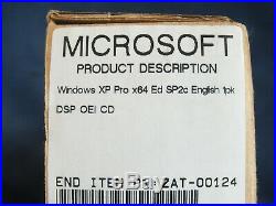 Microsoft Windows XP Pro x64 Edition SP2C for System Builders 1pk (ZAT-00124)