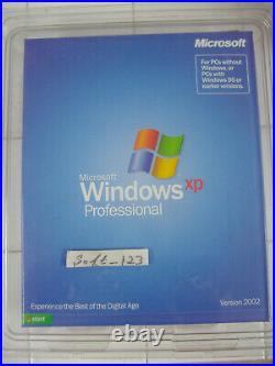 Microsoft Windows XP Professional Full English Retail Ver. MS PRO =SEALED BOX=