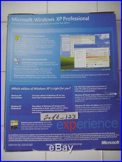 Microsoft Windows XP Professional Full withSP2 English Retail Version MS Pro=NEW=