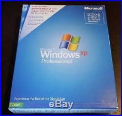 Microsoft Windows XP Professional SP2 E85-02665 Full Retail Version New Sealed