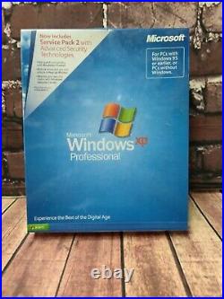 Microsoft Windows XP Professional WithSP2 CD Sealed Box 2002 (E85-02667)