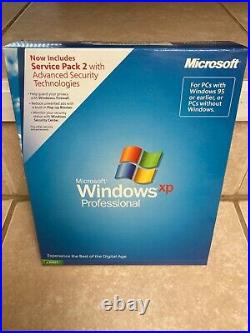 Microsoft Windows XP Professional with SP2 E85-02665 Full Retail Box Version