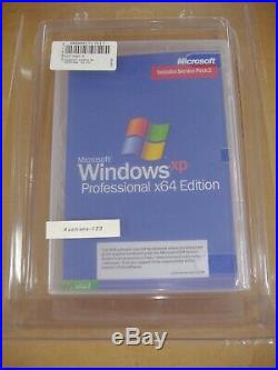 Microsoft Windows XP Professional x64 64 Bit withSP2 Full English Ver =NEW SEALED=