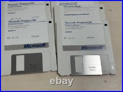 Microsoft mouse + windows 2.1 on 5 1/4 + 3.5 inch Disc