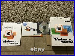 Microsoft's Windows 2000 Professional Operating System New In Opened Box