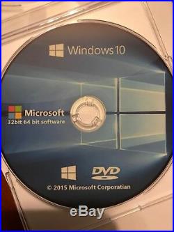 Microsoft windows 10 32 64bit OEM For Dell Computers
