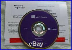 Microsoft windows 10 professional Retail DVD With Key