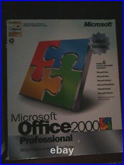 Microsoft windows 2000 professional viso 2000 office 2000 professional