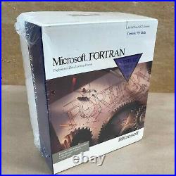 NEW Microsoft Fortran Professional Development System 5.1 for DOS & OS/2 SEALED